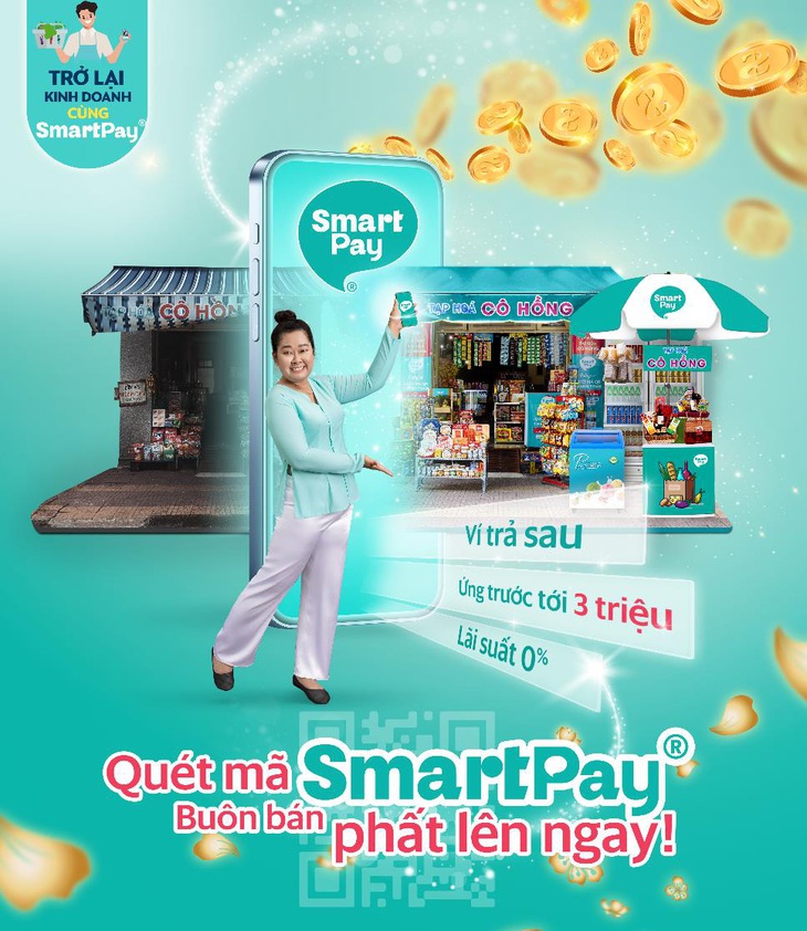 Chủ tịch SmartPay tuyên bố hỗ trợ 200 tỉ cho tiểu thương mùa Tết - Ảnh 4.