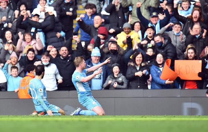 De Bruyne ghi bàn tuyệt đẹp, Man City hạ đo ván Chelsea - Ảnh 3.