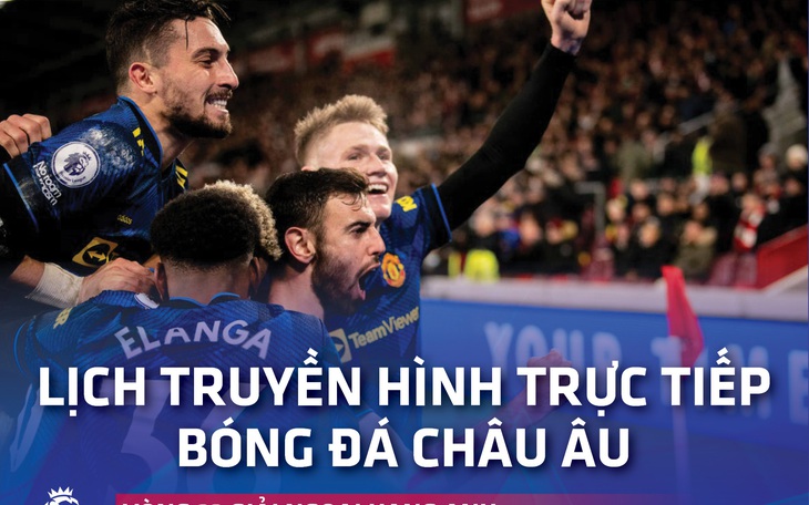 Lịch trực tiếp bóng đá châu Âu 22-1: Man United, Man City, Atletico Madrid thi đấu