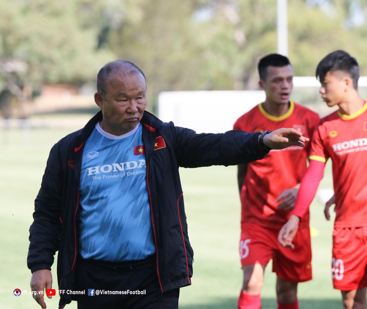 HLV Park Hang Seo: ‘Úc muốn chơi tấn công thì cứ để họ tấn công’ - Ảnh 1.