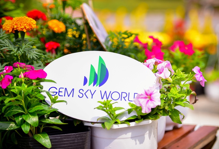 Vườn hoa Xuân Gem Sky World - Ảnh 8.