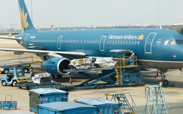 Vietnam Airlines bán đào, mai giao tận nhà