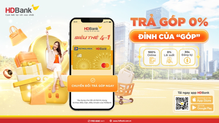 Thoải mái mua sắm với tính năng chuyển đổi trả góp 0% lãi suất - Ảnh 1. Thoải mái mua sắm với tính năng chuyển đổi trả góp 0% lãi suất - Ảnh 1.