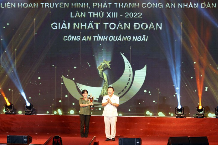 Công an Quảng Ngãi nhất toàn đoàn Liên hoan truyền hình, phát thanh Công an nhân dân lần thứ 13 - Ảnh 1.