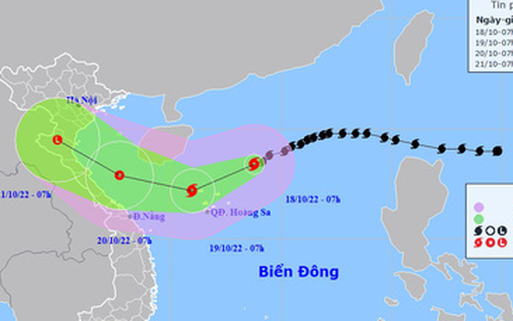 Không khí lạnh tràn xuống, bão số 6 ảnh hưởng thế nào tới đất liền?