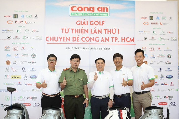 Khai mạc Giải Golf từ thiện lần thứ I - 2022 Chuyên đề Công an TP.HCM - Ảnh 1.