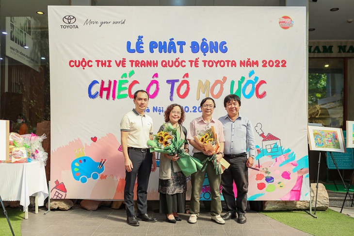 Cuộc thi vẽ tranh quốc tế Toyota 2022 quay trở lại với nhiều điều thú vị - Ảnh 1.