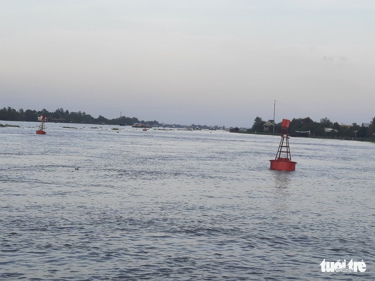 Tiền Giang cho phép nạo vét cồn nổi giữa sông Tiền - Ảnh 3.