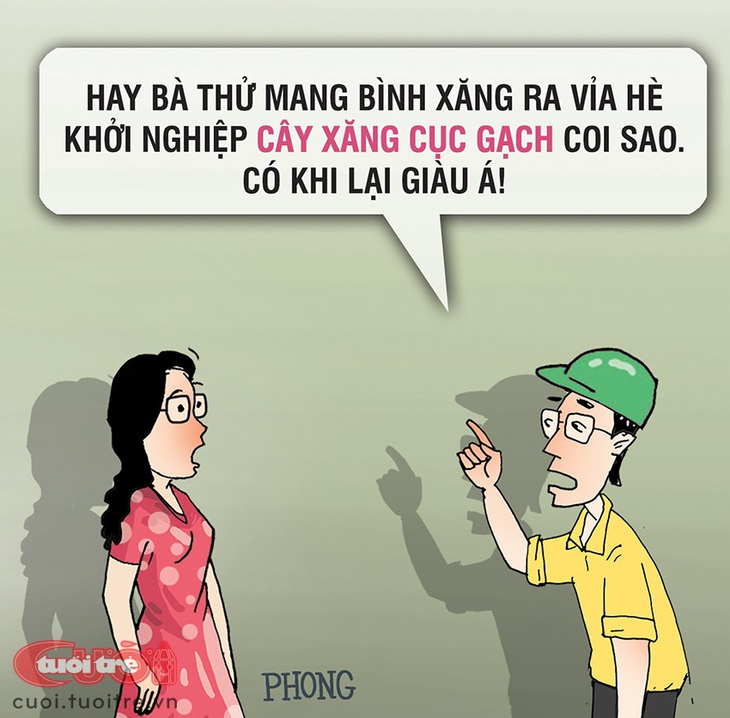 Vợ mua xăng cho chồng đi làm - Ảnh 3.