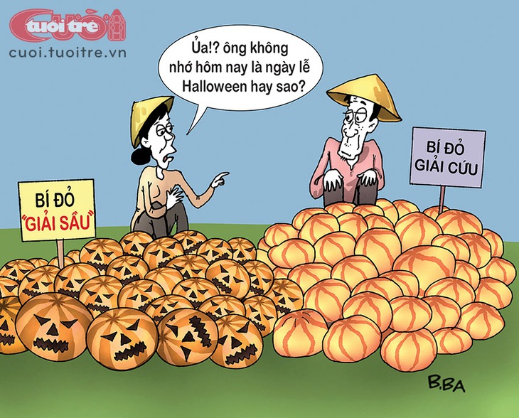 Ông có biết đang mùa Halloween không? - Ảnh 1.