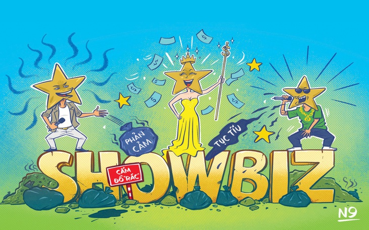 Showbiz Việt: Cấm đổ rác! - Ảnh 1. Showbiz Việt: Cấm đổ rác! - Ảnh 1.