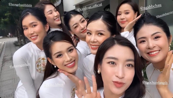 Dàn bê tráp toàn hoa hậu, mỹ nam trong đám hỏi Bình An - Phương Nga - Ảnh 4. Dàn bê tráp toàn hoa hậu, mỹ nam trong đám hỏi Bình An - Phương Nga - Ảnh 4.