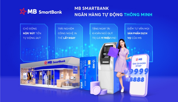 Trải nghiệm 3 không với MB SmartBank - Ảnh 1.