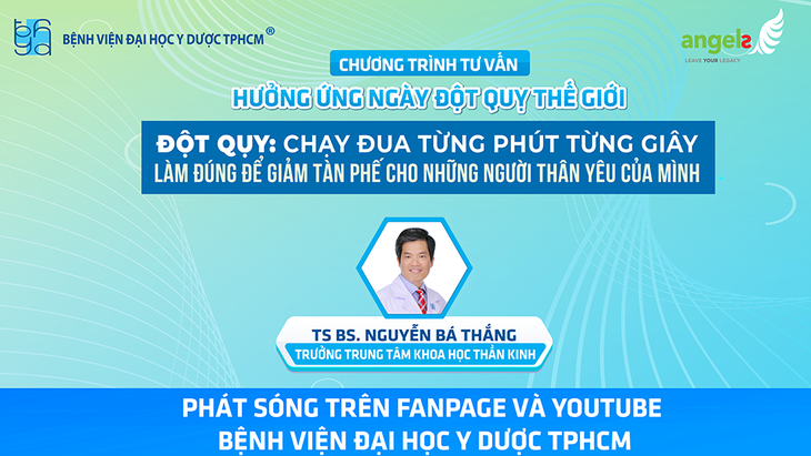 Đột quỵ - chạy đua từng phút từng giây, làm đúng để giảm tàn phế cho những người thân yêu của mình - Ảnh 1.