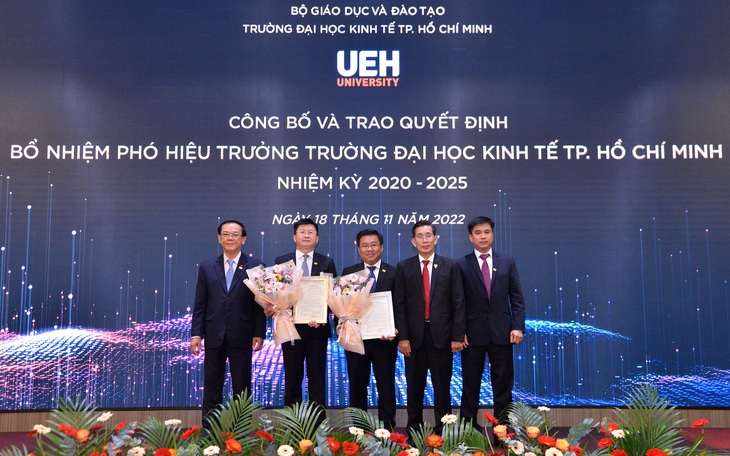 Trường đại học Kinh tế TP.HCM có thêm hai phó hiệu trưởng