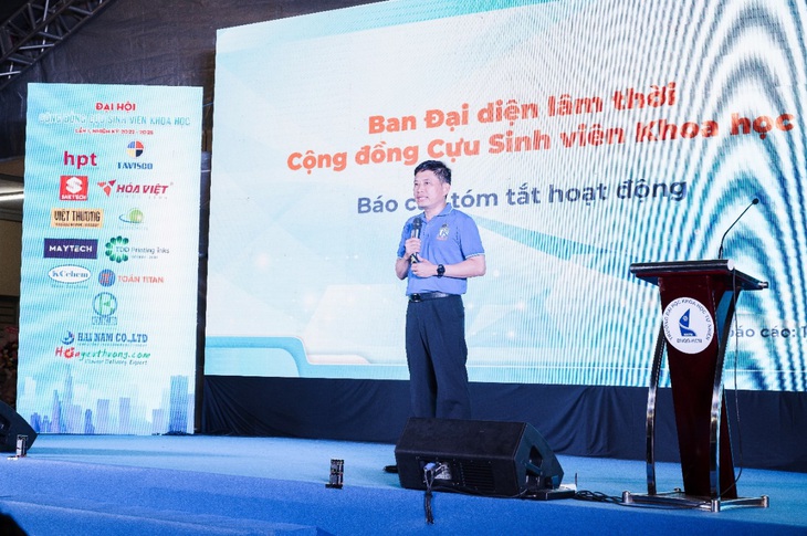 Trường ĐH Khoa học tự nhiên, ĐHQG TP.HCM: Đại hội Cộng đồng Cựu sinh viên Khoa học - lần thứ I - Ảnh 1.