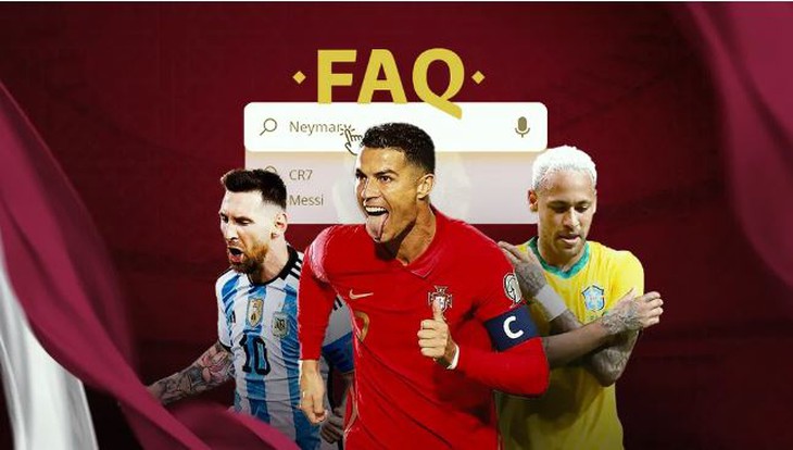 Ronaldo, Messi được tìm kiếm nhiều nhất trên Google năm 2022 - Ảnh 1.