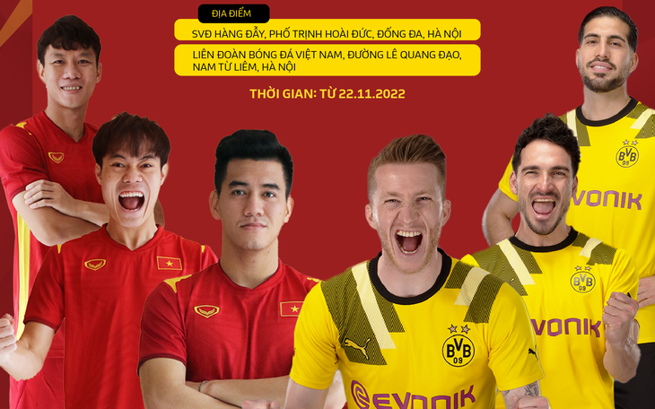 Trọng tài Malaysia bắt chính trận tuyển Việt Nam - Borussia Dortmund