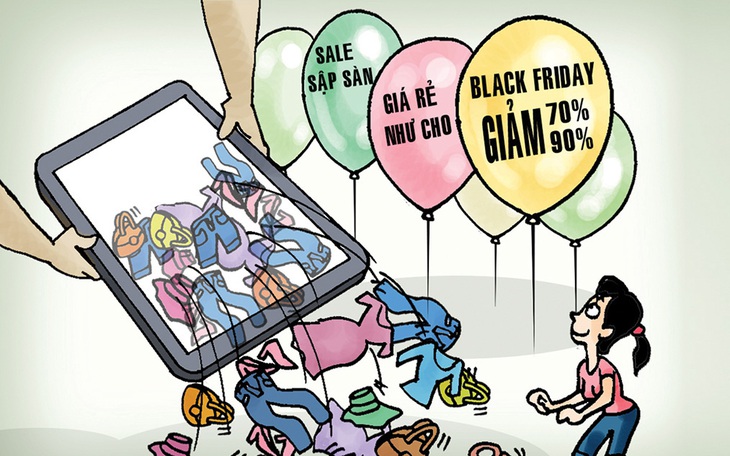 Hậu trường khuyến mãi ngày Black Friday