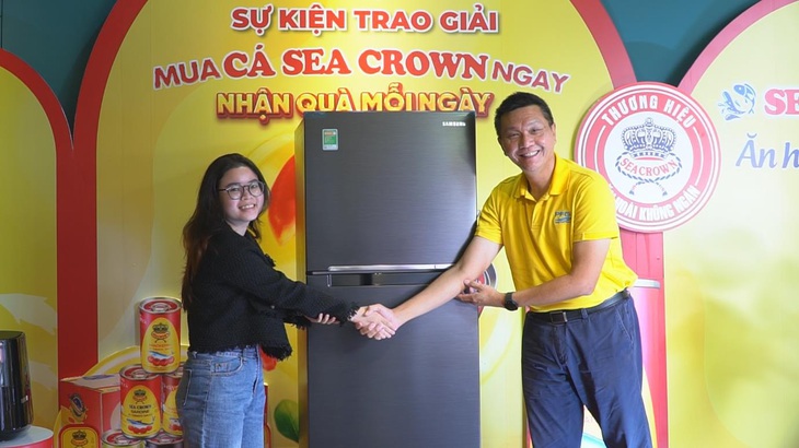 Nautilus Food trao giải cho chương trình ’Mua cá Sea Crown ngay, nhận quà mỗi ngày’ - Ảnh 1. Nautilus Food trao giải cho chương trình ’Mua cá Sea Crown ngay, nhận quà mỗi ngày’ - Ảnh 1.