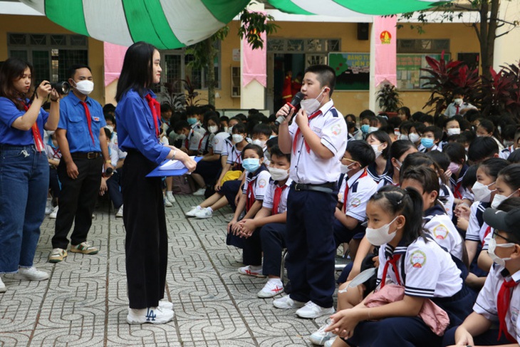 Xây tình bạn đẹp, nói không với bạo lực học đường - Ảnh 1.