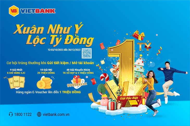 Vietbank tăng lãi suất và tặng quà cho khách hàng gửi tiết kiệm - Ảnh 2.