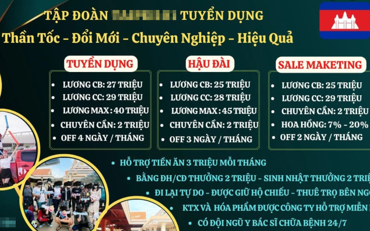 Tái diễn quảng cáo &quot;việc nhẹ lương cao&quot; mùa tìm việc Tết