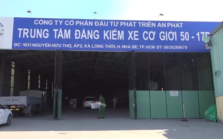 Hai trung tâm đăng kiểm tại TP.HCM bị tạm đình chỉ