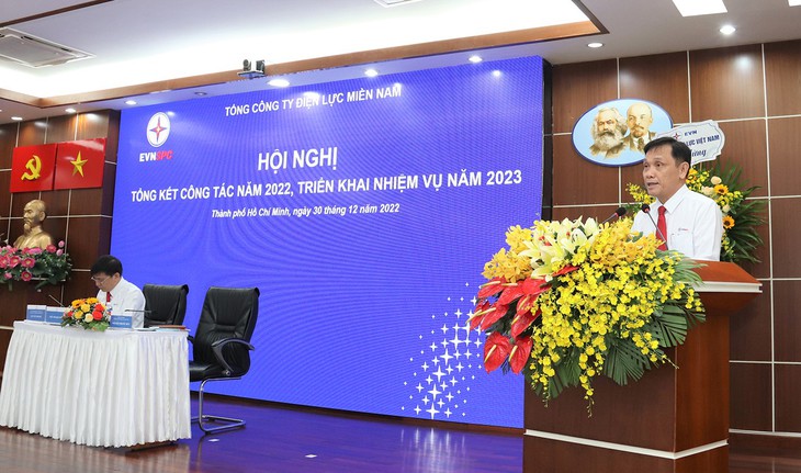 Tổng công ty Điện lực miền Nam hoàn thành các chỉ tiêu năm 2022 - Ảnh 2.