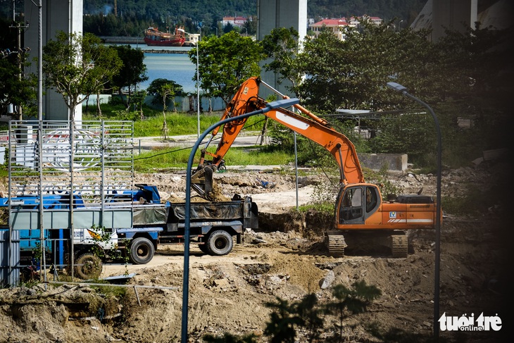 Vụ trộm cát giữa trung tâm Đà Nẵng: Dừng mọi hoạt động để làm rõ - Ảnh 1.