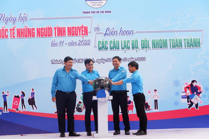 Ngày hội ngộ những trái tim tình nguyện tại TP.HCM - Ảnh 1.