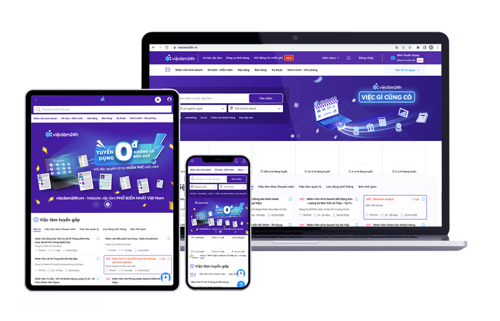 Nền tảng việc làm timviecnhanh.com hợp nhất với vieclam24h.vn - Ảnh 1.