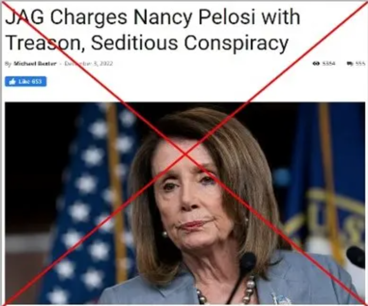 Hải quân Mỹ bác tin bắt Chủ tịch Hạ viện Nancy Pelosi - Ảnh 1.