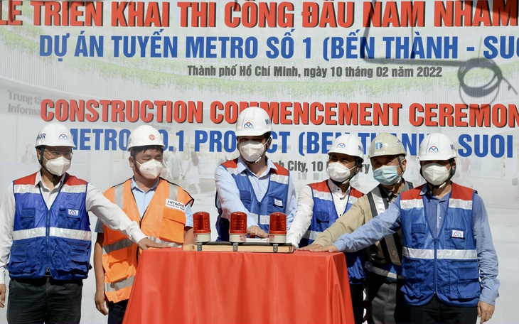 Metro số 1 Bến Thành - Suối Tiên chạy thử giữa năm 2022