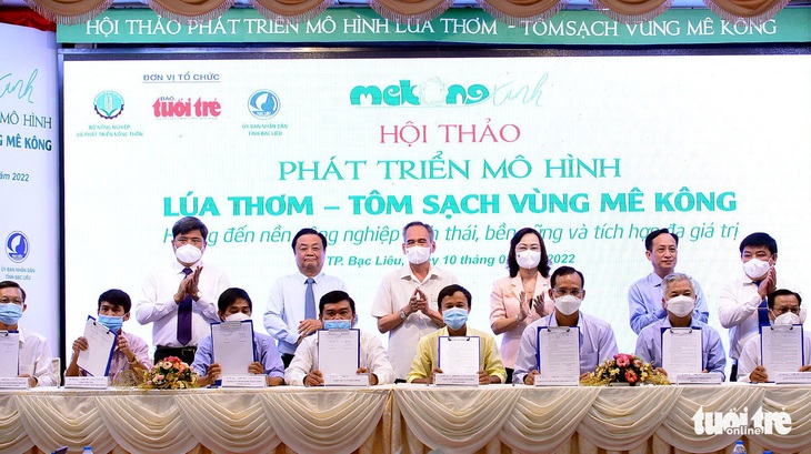 Lúa, tôm cũng cần có thương  hiệu - Ảnh 2.