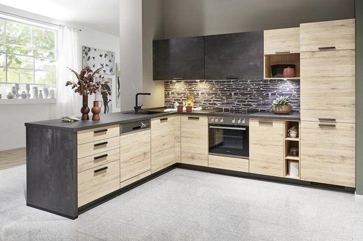 Tủ kệ bếp tích hợp công nghệ từ IXINA German Kitchens - Ảnh 2.