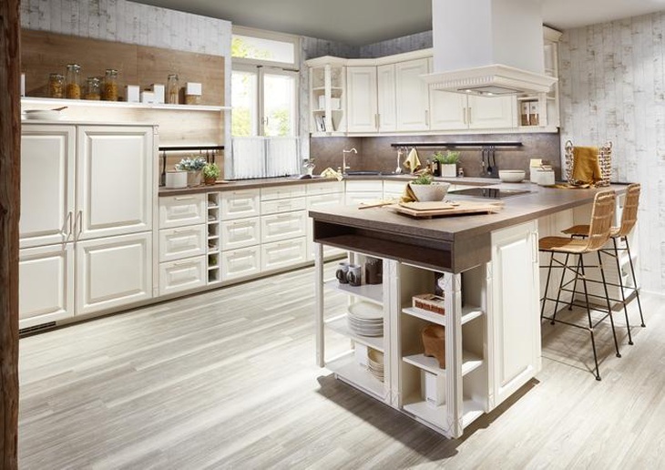 Tủ kệ bếp tích hợp công nghệ từ IXINA German Kitchens - Ảnh 4.