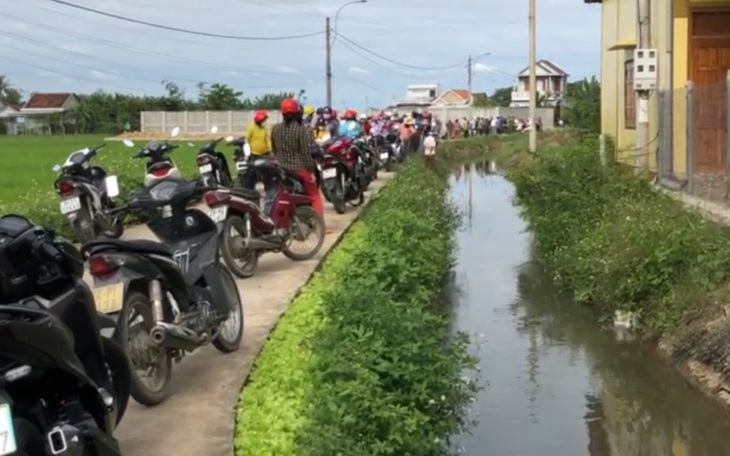 Thi thể dưới mương nước là cô gái mất tích gia đình đăng tin trên mạng