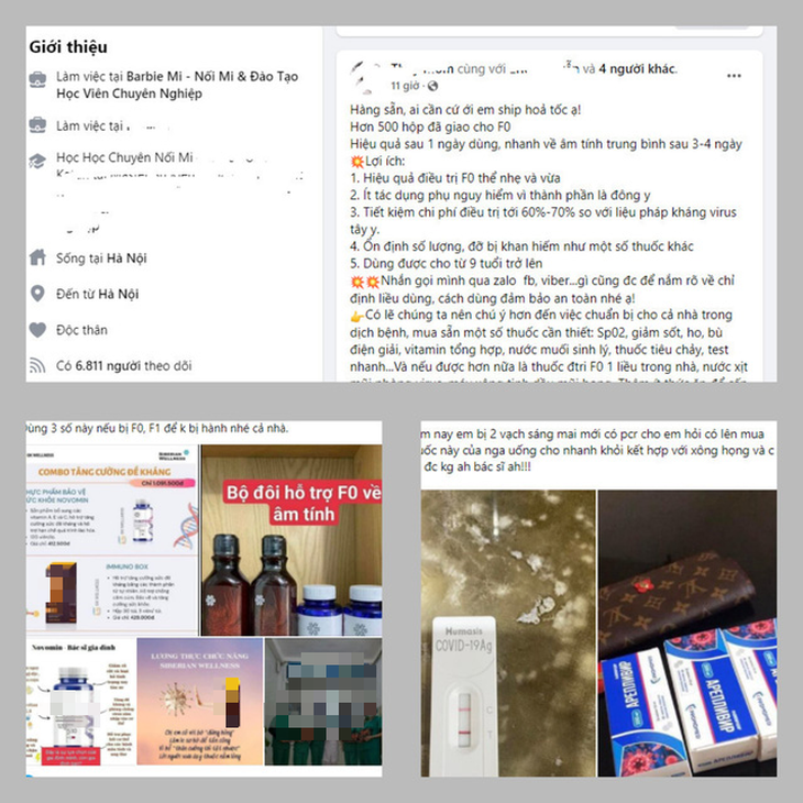Hà Nội: Thợ làm tóc, nail, bán tạp hóa… cũng trở thành người tư vấn bán thuốc cho F0 - Ảnh 1.