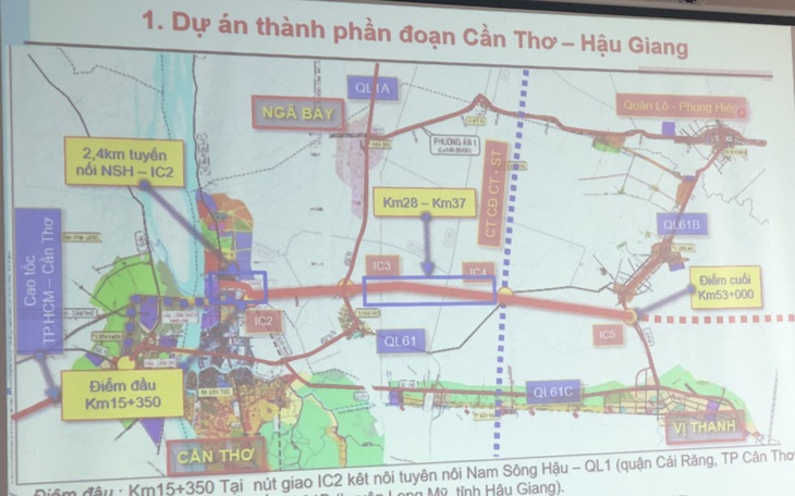 Bàn giao cọc giải phóng mặt bằng tuyến cao tốc Cần Thơ - Cà Mau