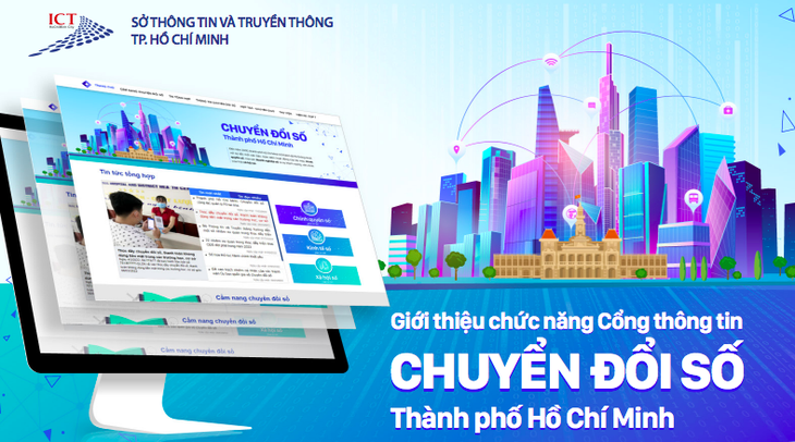 TP.HCM ra mắt cổng thông tin về chuyển đổi số - Ảnh 1.