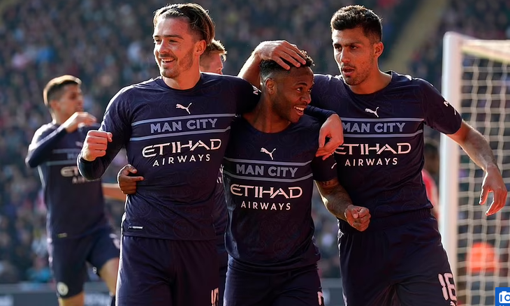 Đè bẹp Southampton, Man City vào bán kết Cúp FA - Ảnh 1.