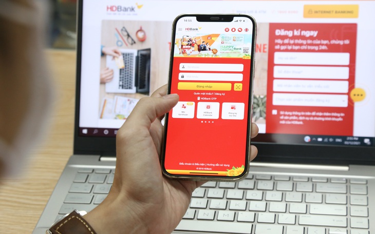 Tiền về ngay khi vay online tại app HDBank