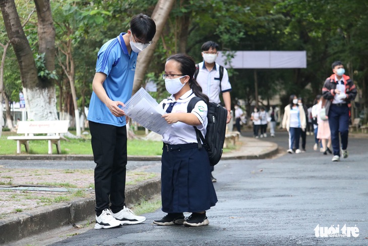 Thi đánh giá năng lực: Thí sinh thoải mái, tự tin - Ảnh 5.