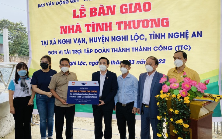 Tập đoàn TTC hỗ trợ xây dựng 50 nhà tình thương tại các tỉnh miền Trung