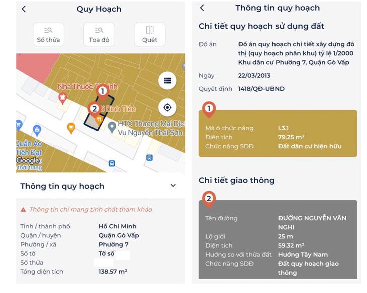 Tra cứu quy hoạch đầy đủ thông tin chỉ trong 2 giây - Ảnh 4.