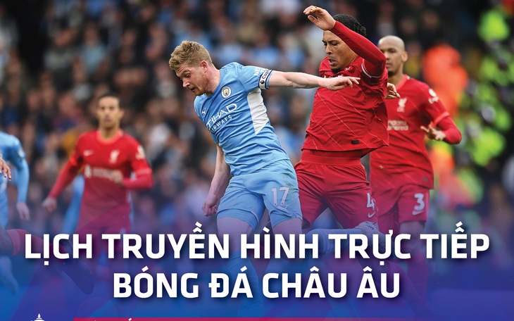 Lịch trực tiếp bóng đá châu Âu 16-4: Liverpool đụng Man City