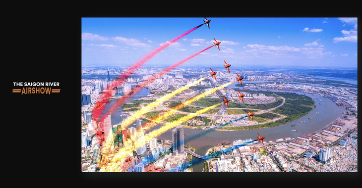 The Saigon river air show: Chuỗi sự kiện cho sông Sài Gòn huyền sử - Ảnh 1.