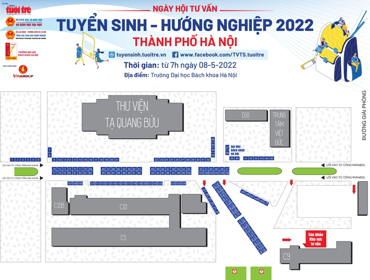 Ngày 8-5: Ngày hội tư vấn tuyển sinh - hướng nghiệp tại Hà Nội - Ảnh 3.