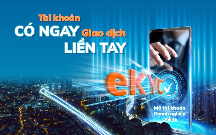 Mở tài khoản doanh nghiệp trực tuyến xác thực điện tử ngay trên website Sacombank